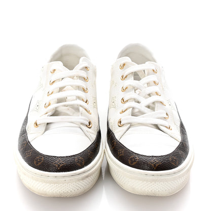 Louis Vuitton Mahina Stellar Sneakers 37.5 White 3 of 9