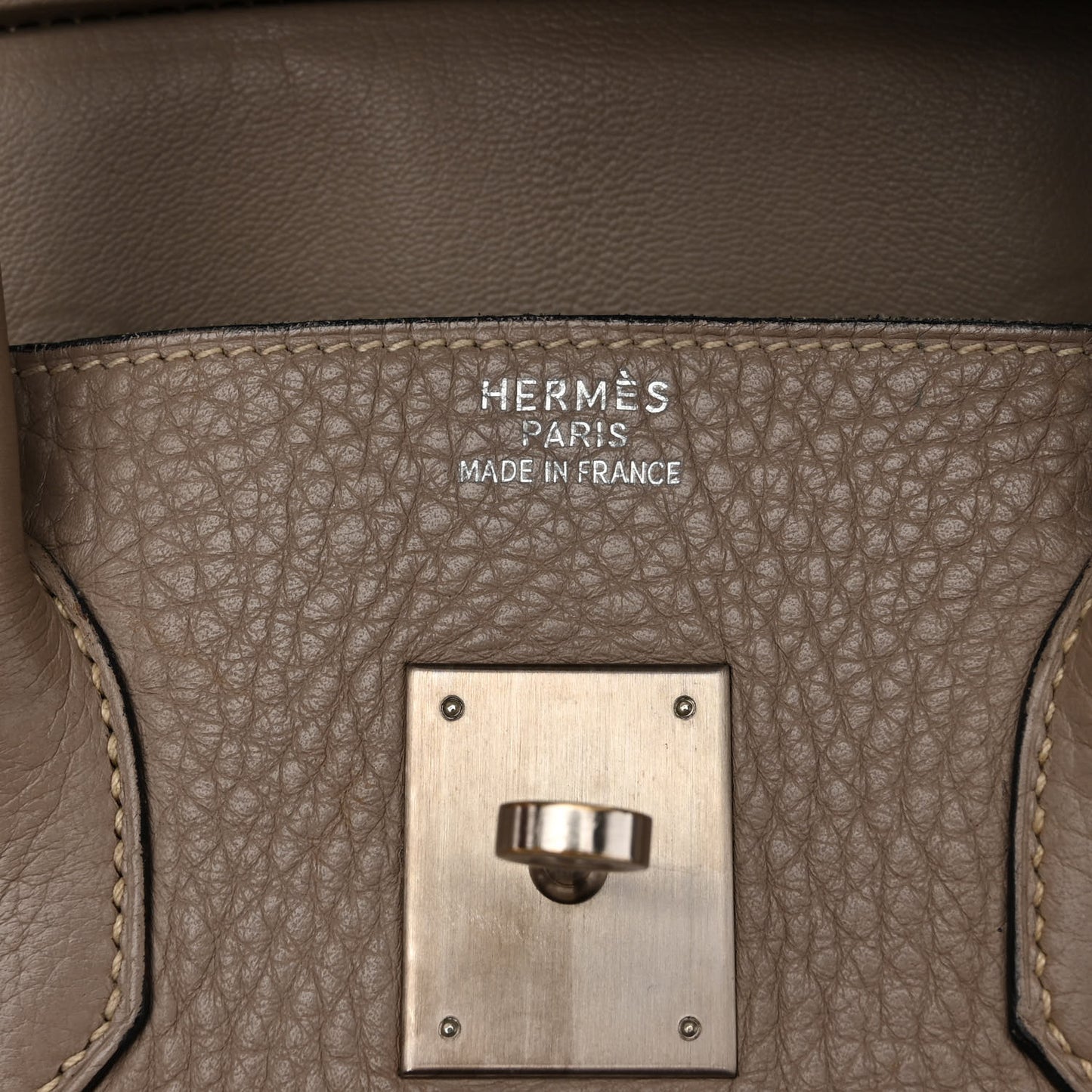 Togo Birkin 35 Gris Tourterelle