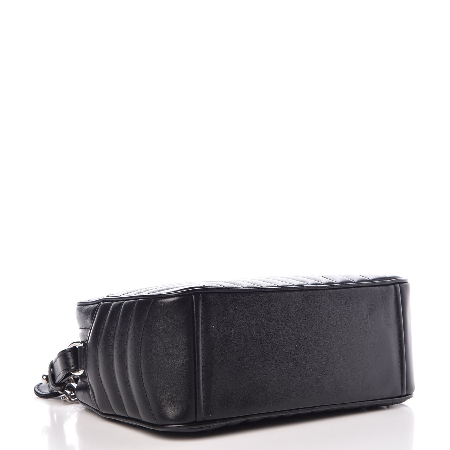 Prada Soft Calfskin Diagramme Crossbody Bag Black 4 of 9