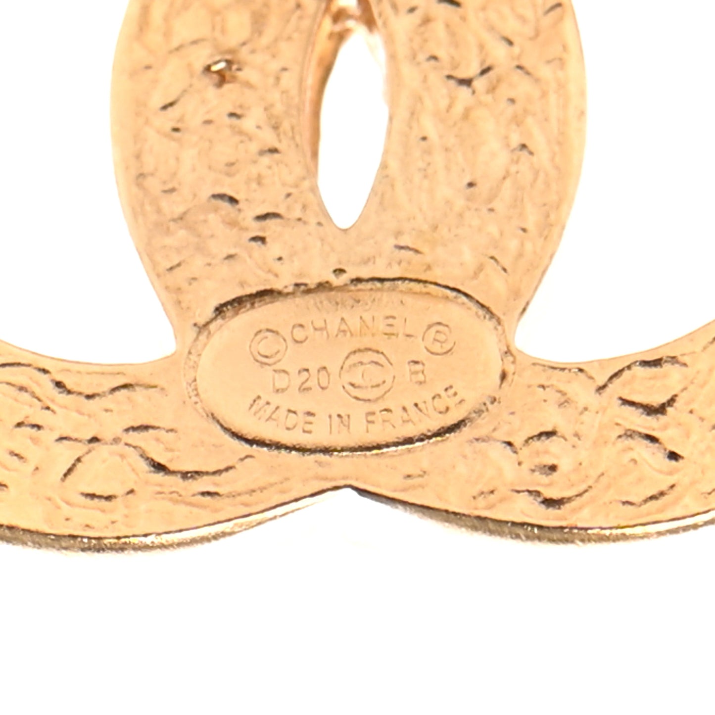 Pearl CC-Casino Earrings Gold