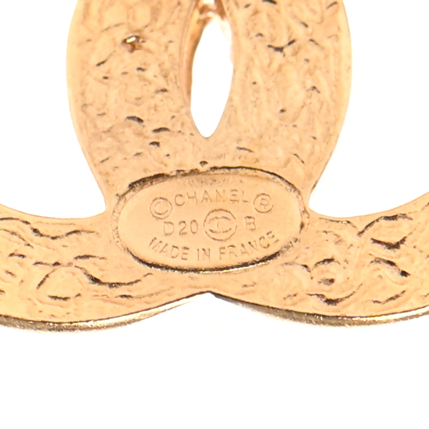 Chanel Pearl CC-Casino Earrings Gold 4 of 4