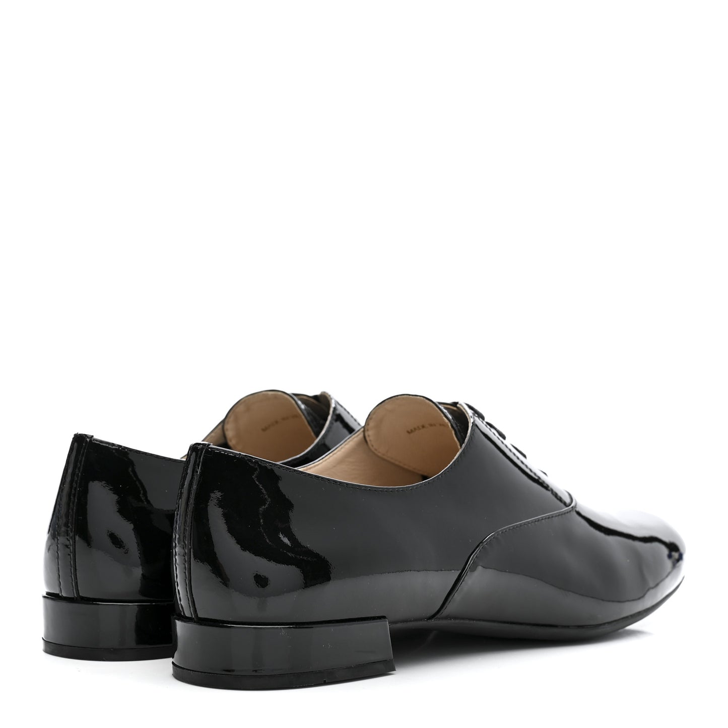 Vernice Lace Up Oxfords 38 Black