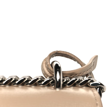 Saint Laurent Calfskin Medium Monogram Sunset Dark Beige 12 of 14