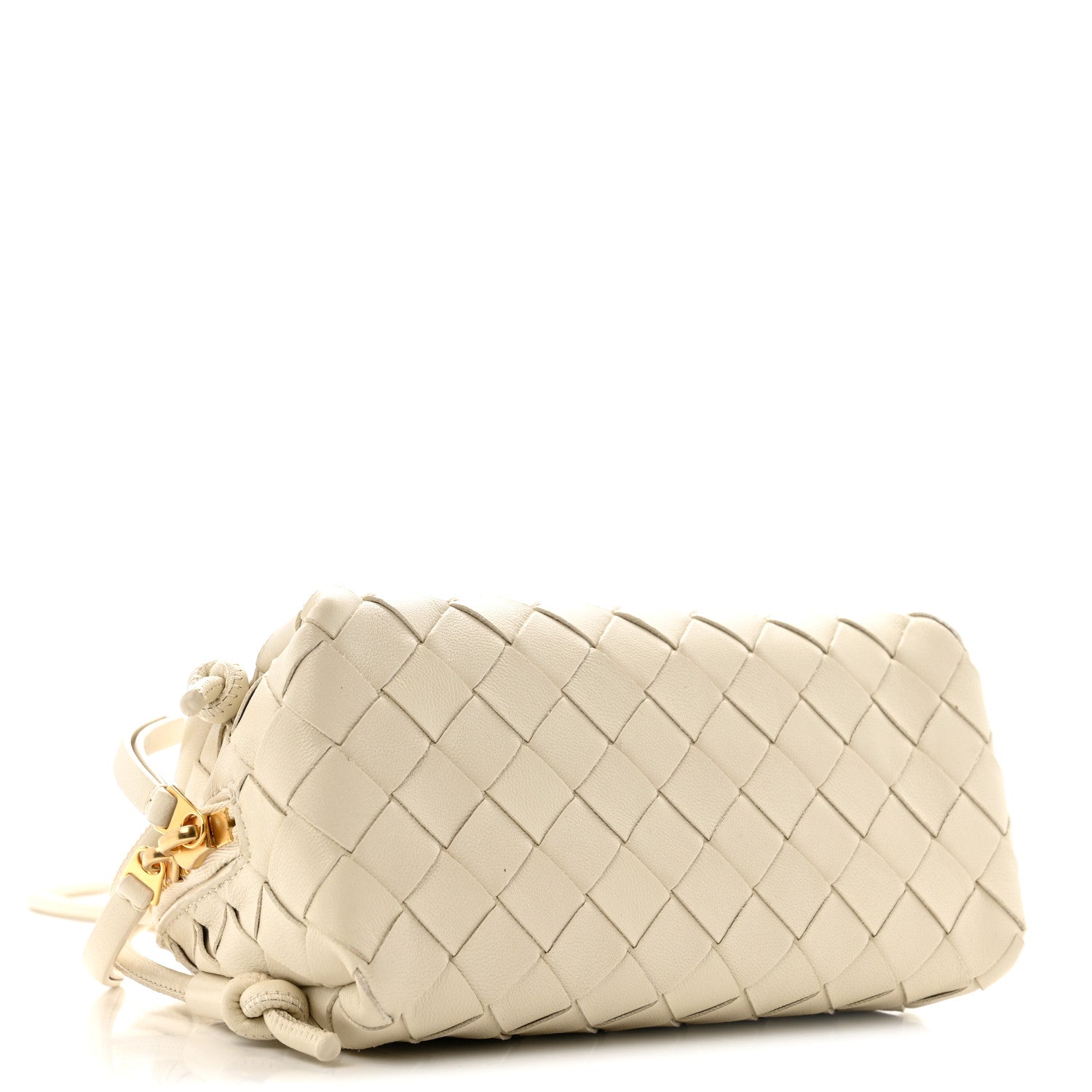 Bottega Veneta Nappa Intrecciato Concert Pouch Sea Salt 4 of 13