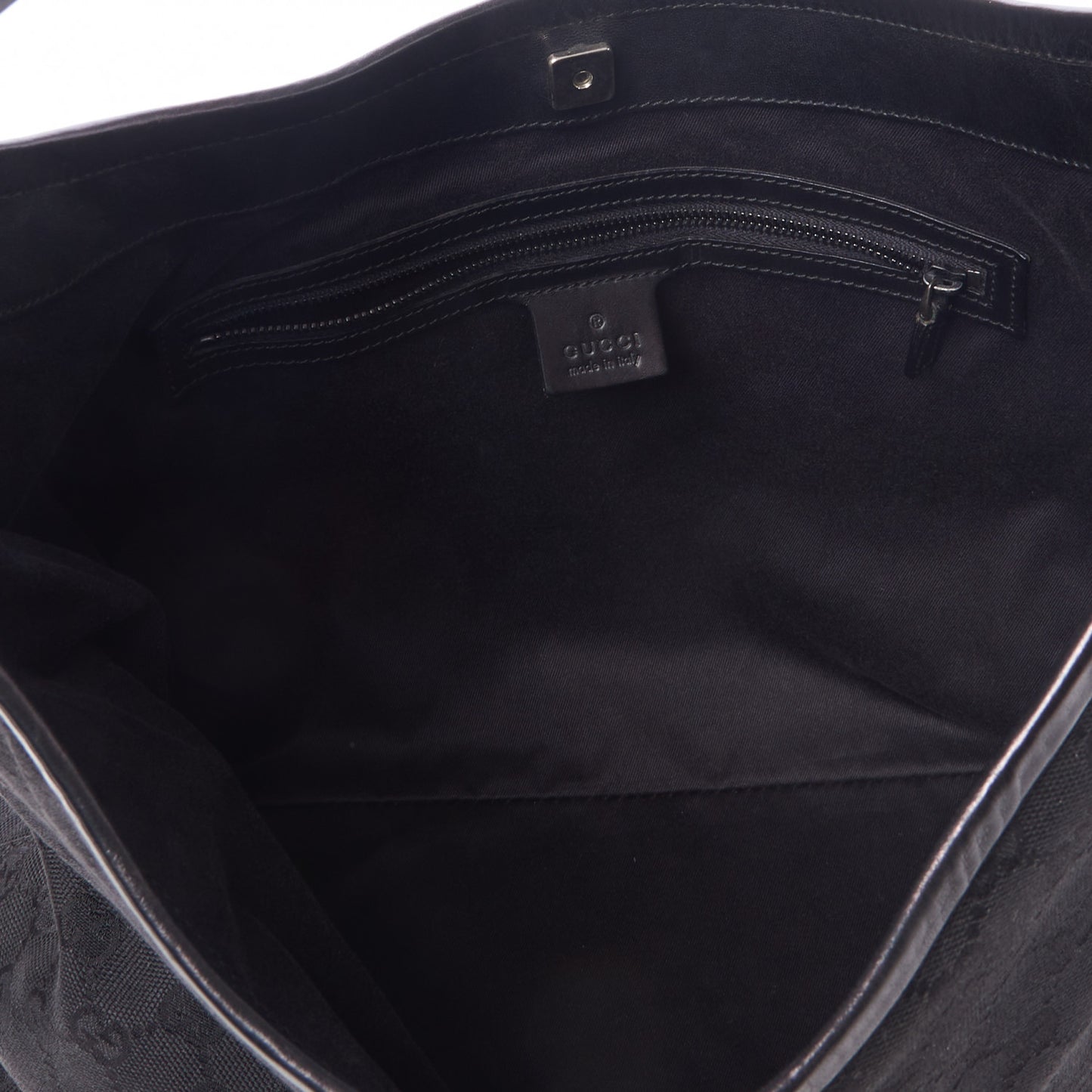 Monogram Small Hobo Black