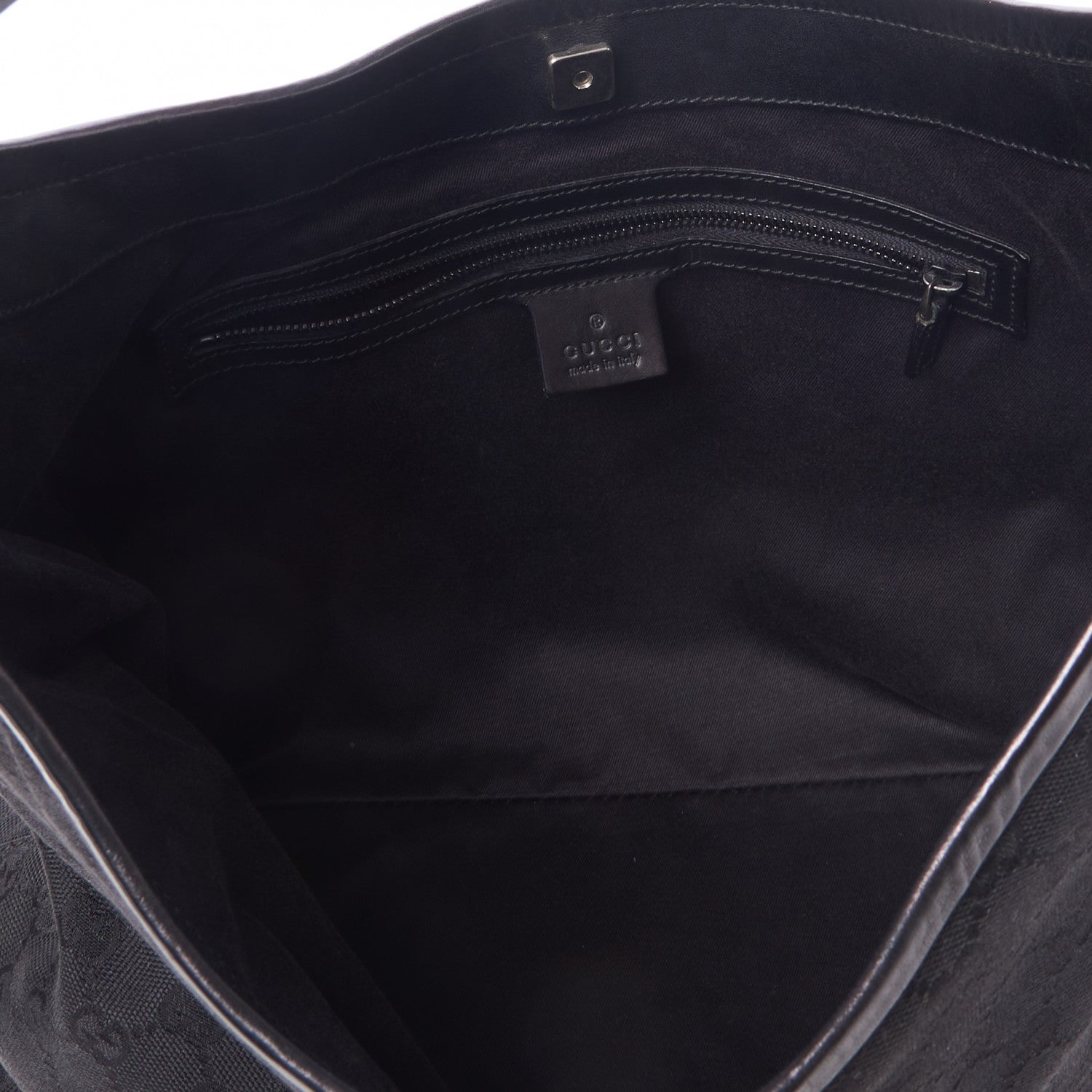 Gucci Monogram Small Hobo Black 4 of 8