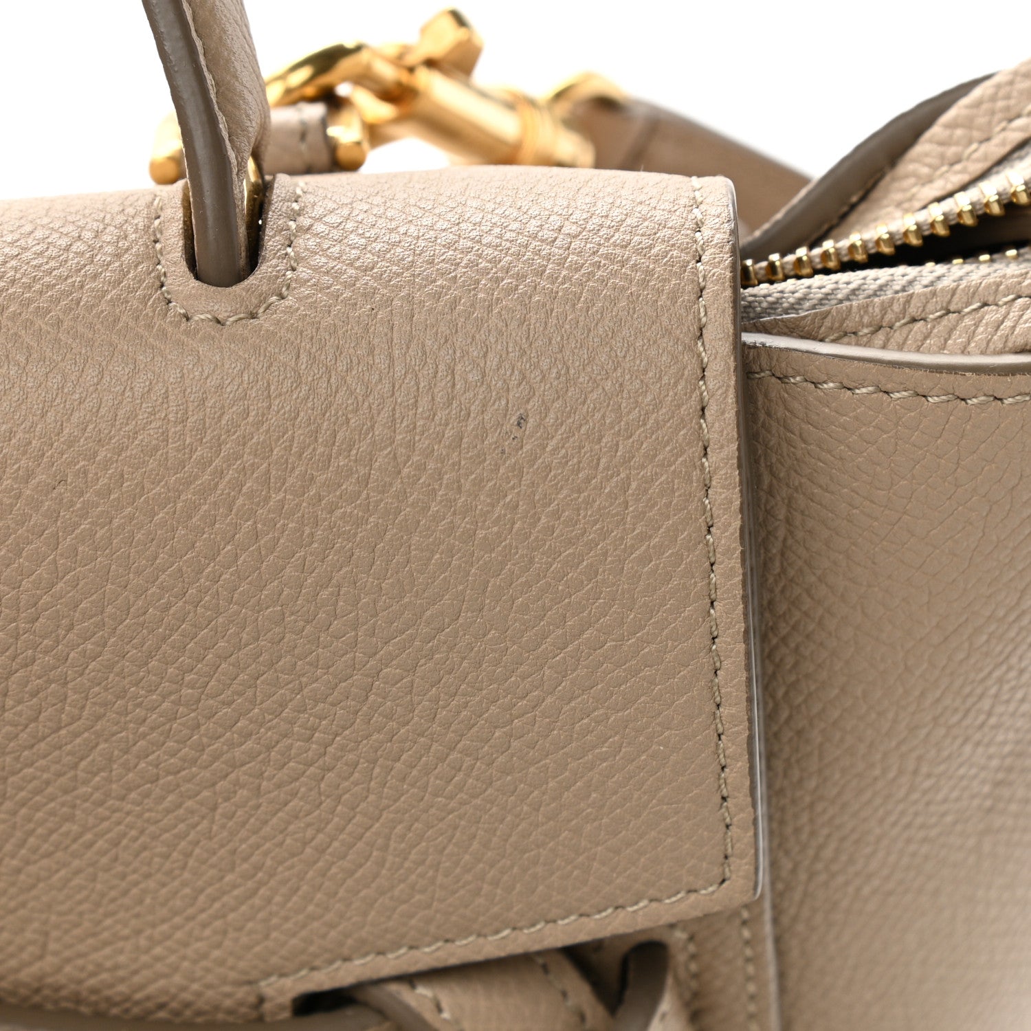 Celine Grained Calfskin Micro Belt Bag Light Taupe 16 of 16