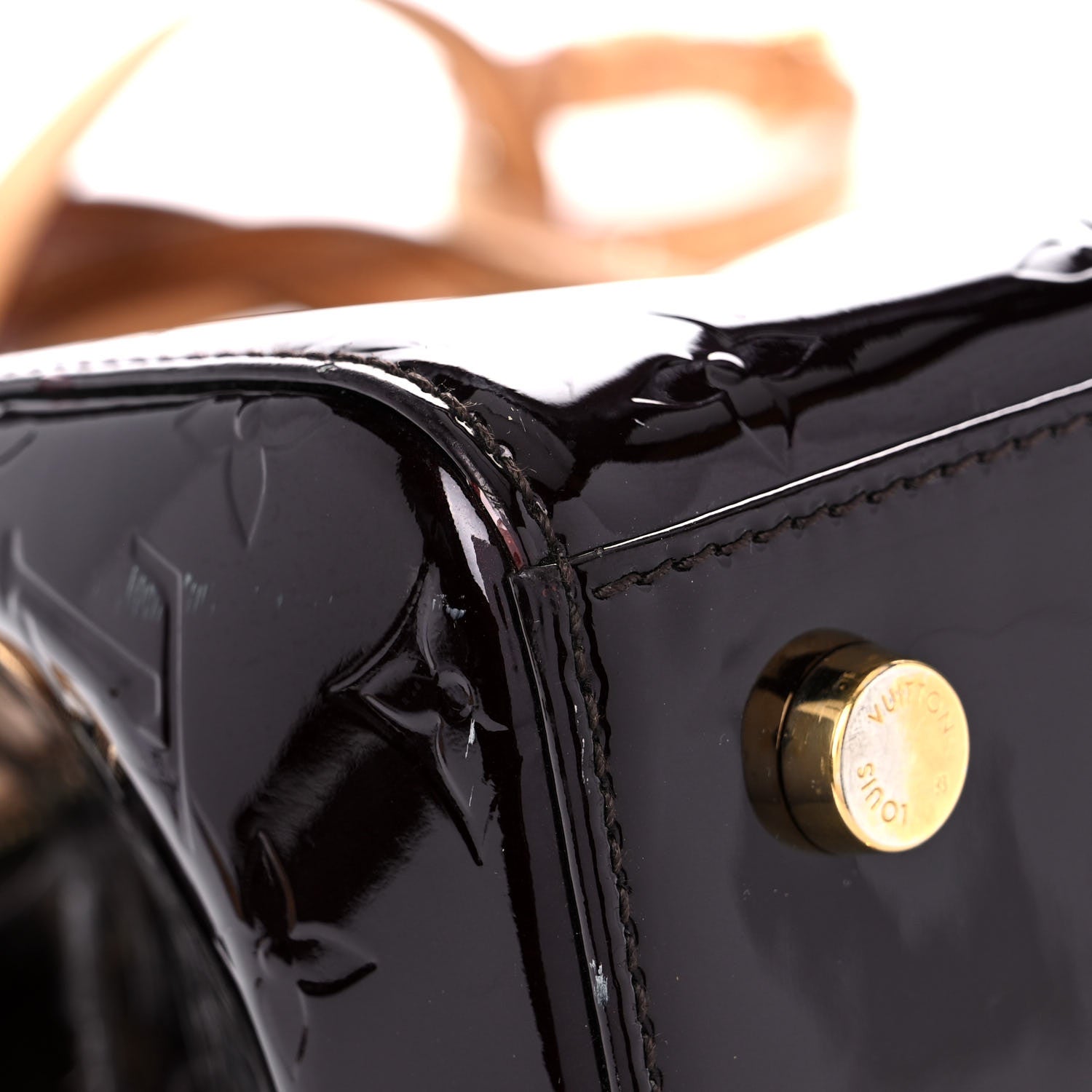 Louis Vuitton Vernis Brea MM Amarante 8 of 33