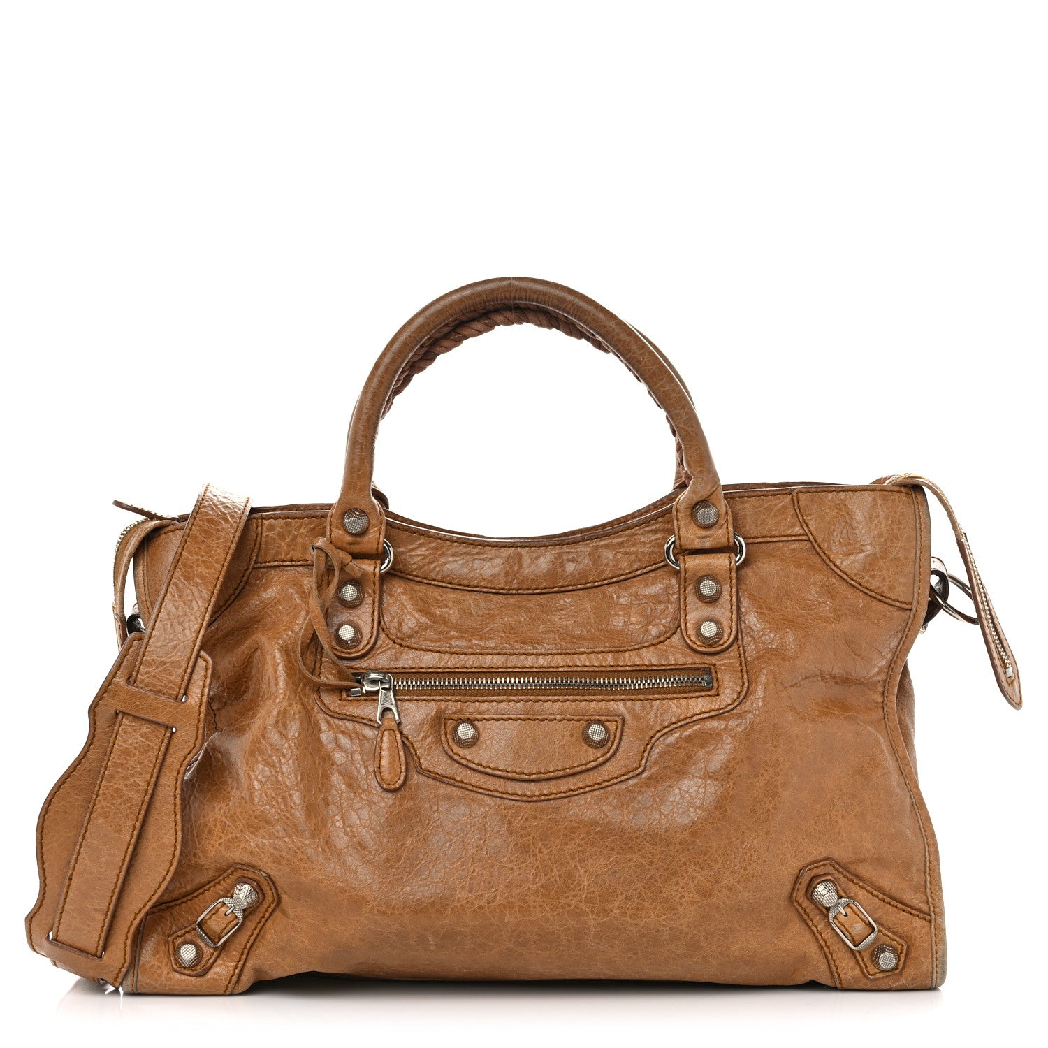 Balenciaga Agneau Giant 12 Silver Hardware City Cumin 1 of 14