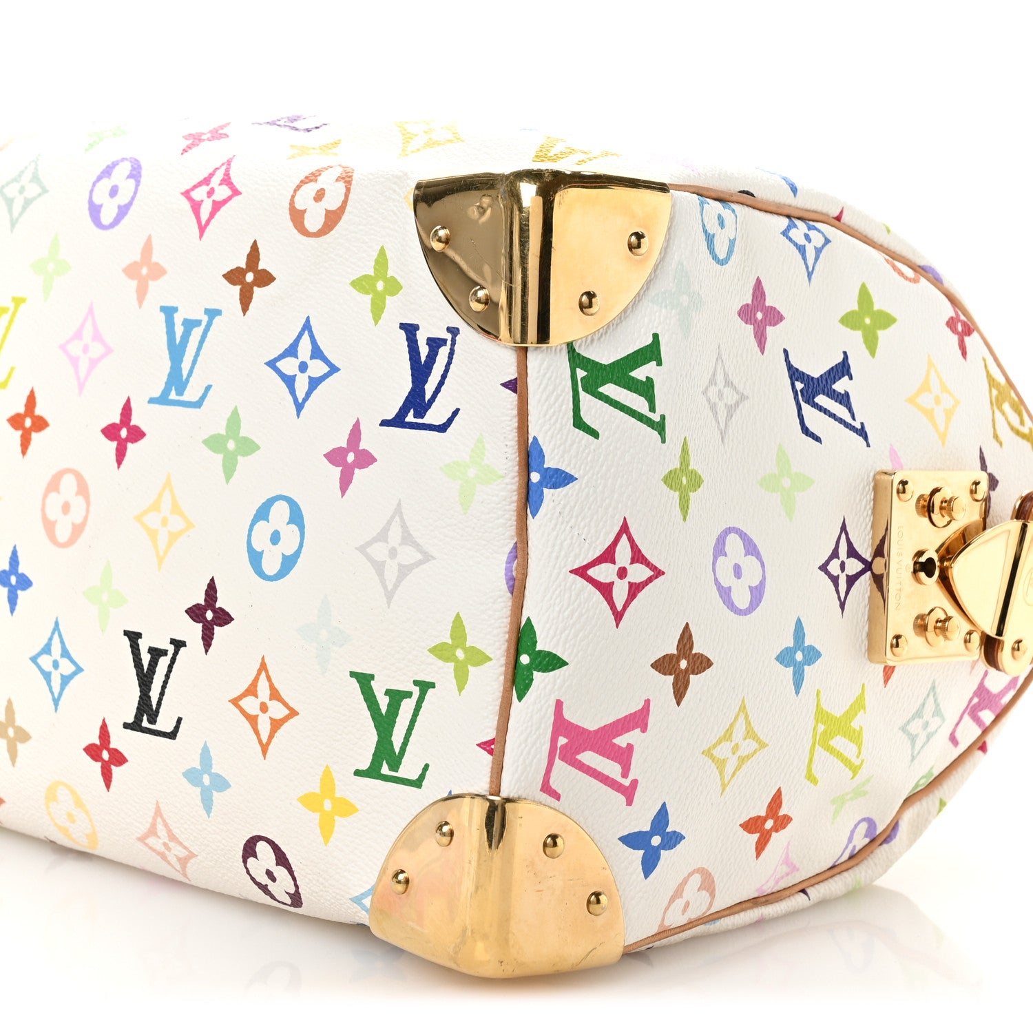 Louis Vuitton Monogram Multicolor Speedy 30 White 10 of 10