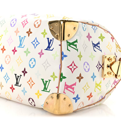 Louis Vuitton Monogram Multicolor Speedy 30 White 10 of 10