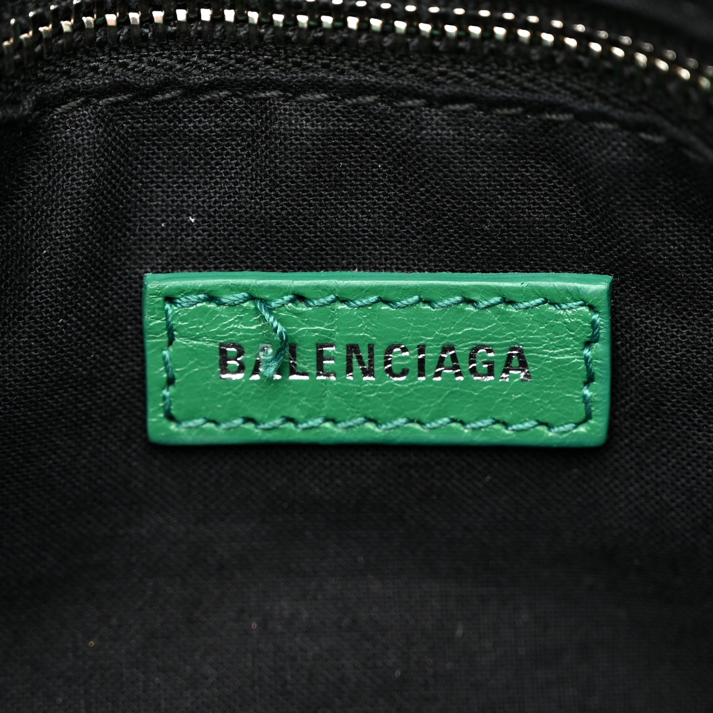 Agneau Classic Silver Hardware S City Magic Green