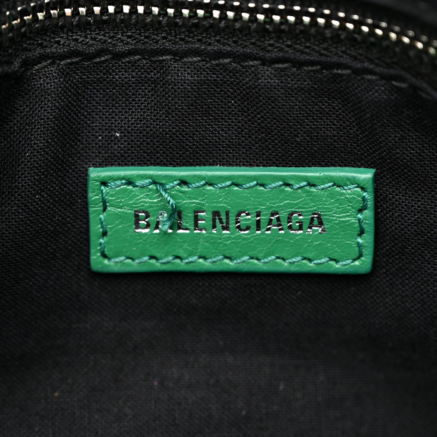 Balenciaga Agneau Classic Silver Hardware S City Magic Green 7 of 11