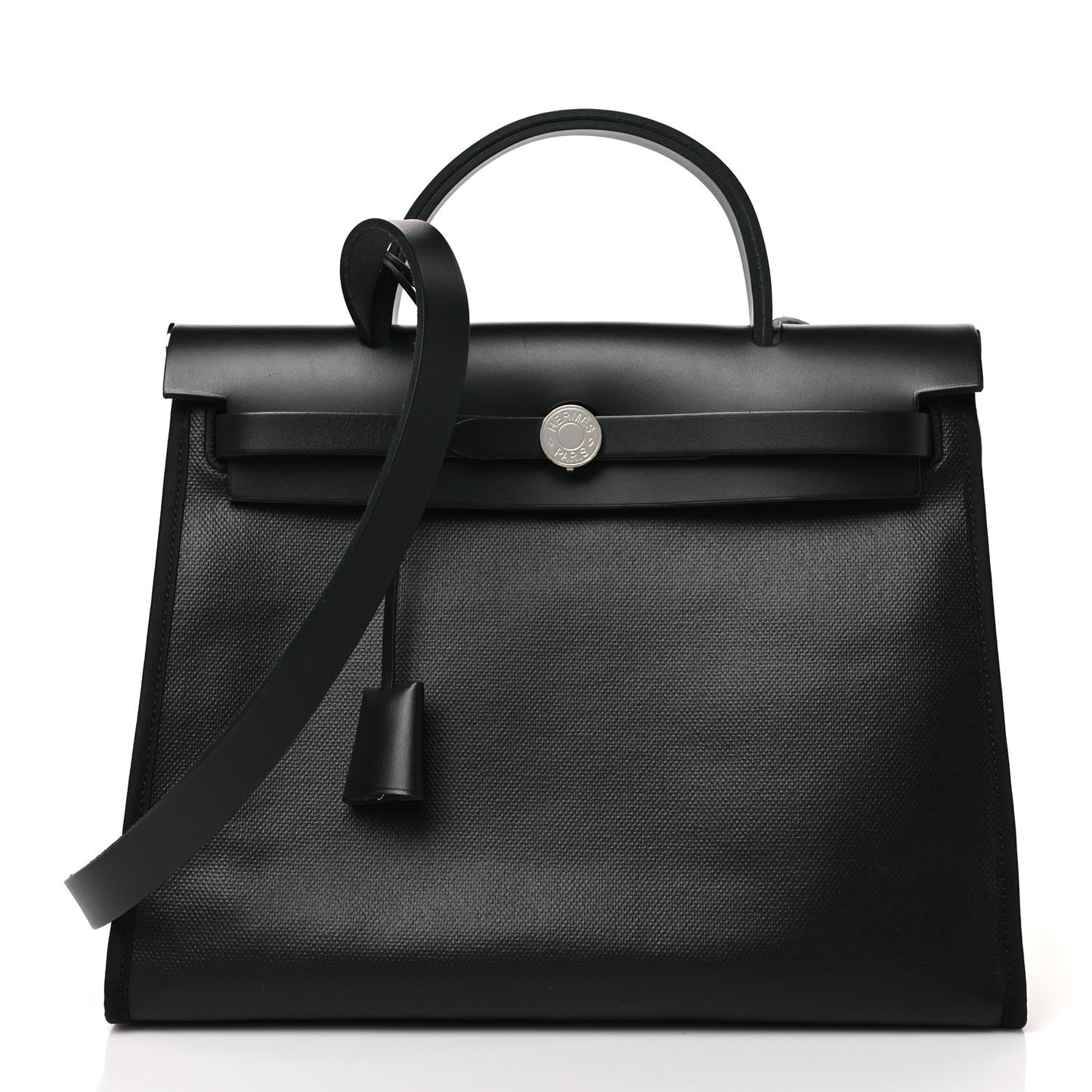 Toile H Berline Vache Hunter Herbag Zip PM 31 Black Ecru