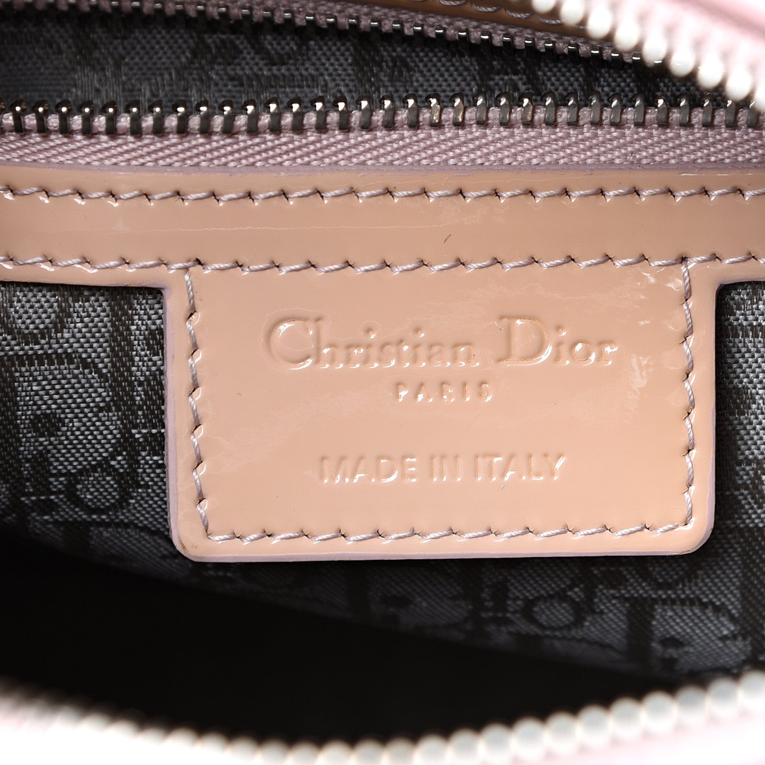 Christian Dior Patent Cannage Large Lady Dior Light Pink 5 of 15