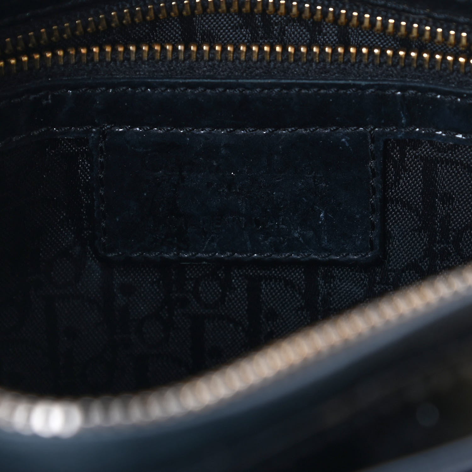 Christian Dior Patent Cannage Medium Lady Dior Black 6 of 9