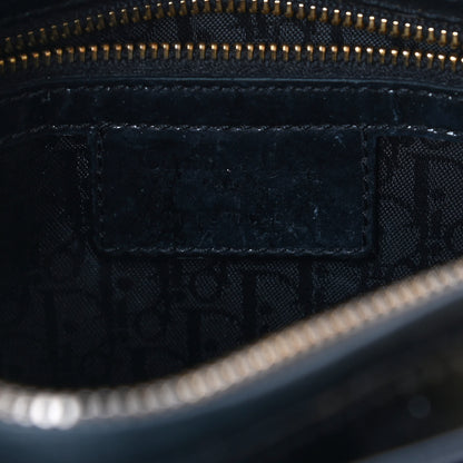 Christian Dior Patent Cannage Medium Lady Dior Black 6 of 9