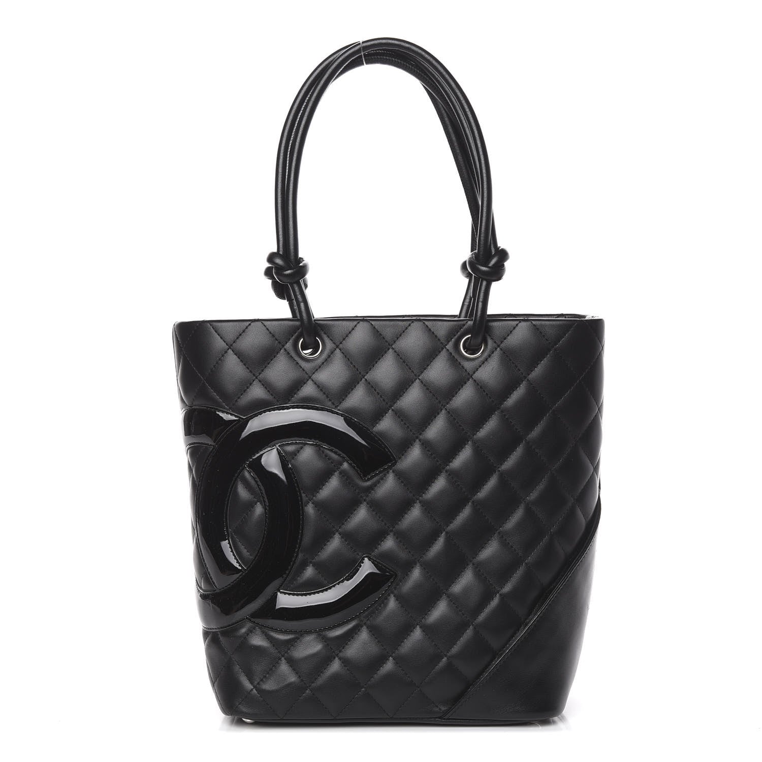 Chanel Calfskin Quilted Medium Cambon Tote Black 1 of 11