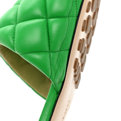 Bottega Veneta Nappa Matelasse Padded Flat Sandals 40 Parakeet 40 Parakeet 11 of 13