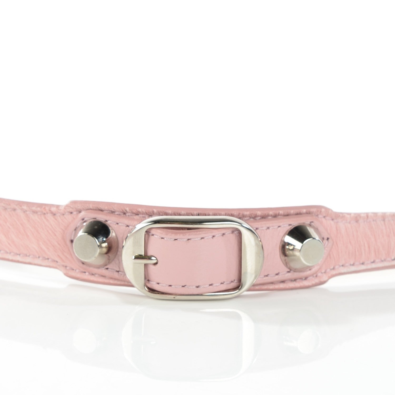 Balenciaga Agneau Arena Classic Hardware Double Tour Bracelet 4 of 6