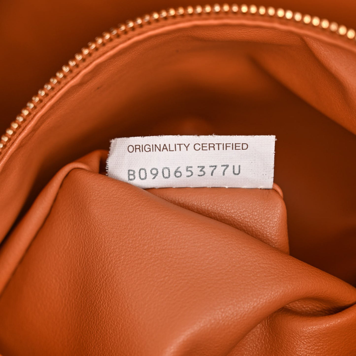Nappa Intrecciato Small Jodie Caramel