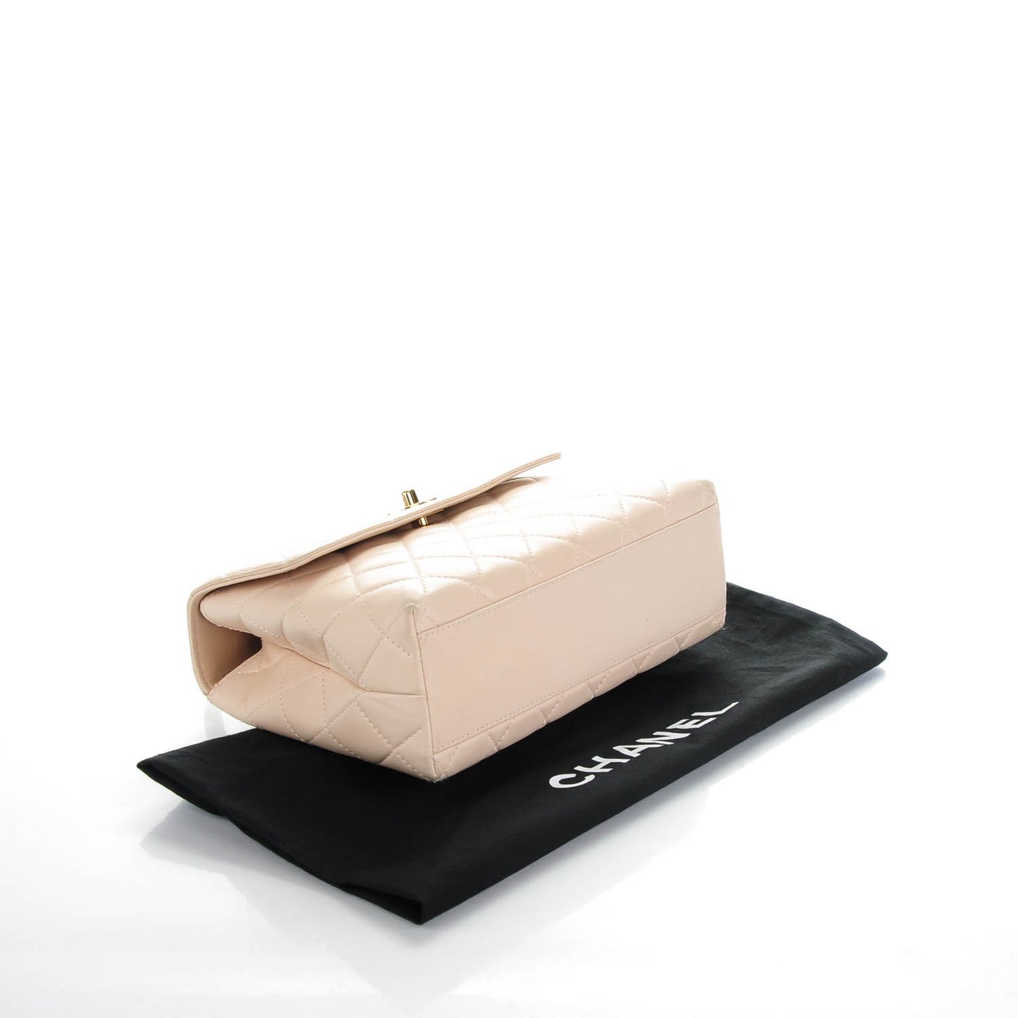Lambskin Medium Kelly Flap Bag Light Pink