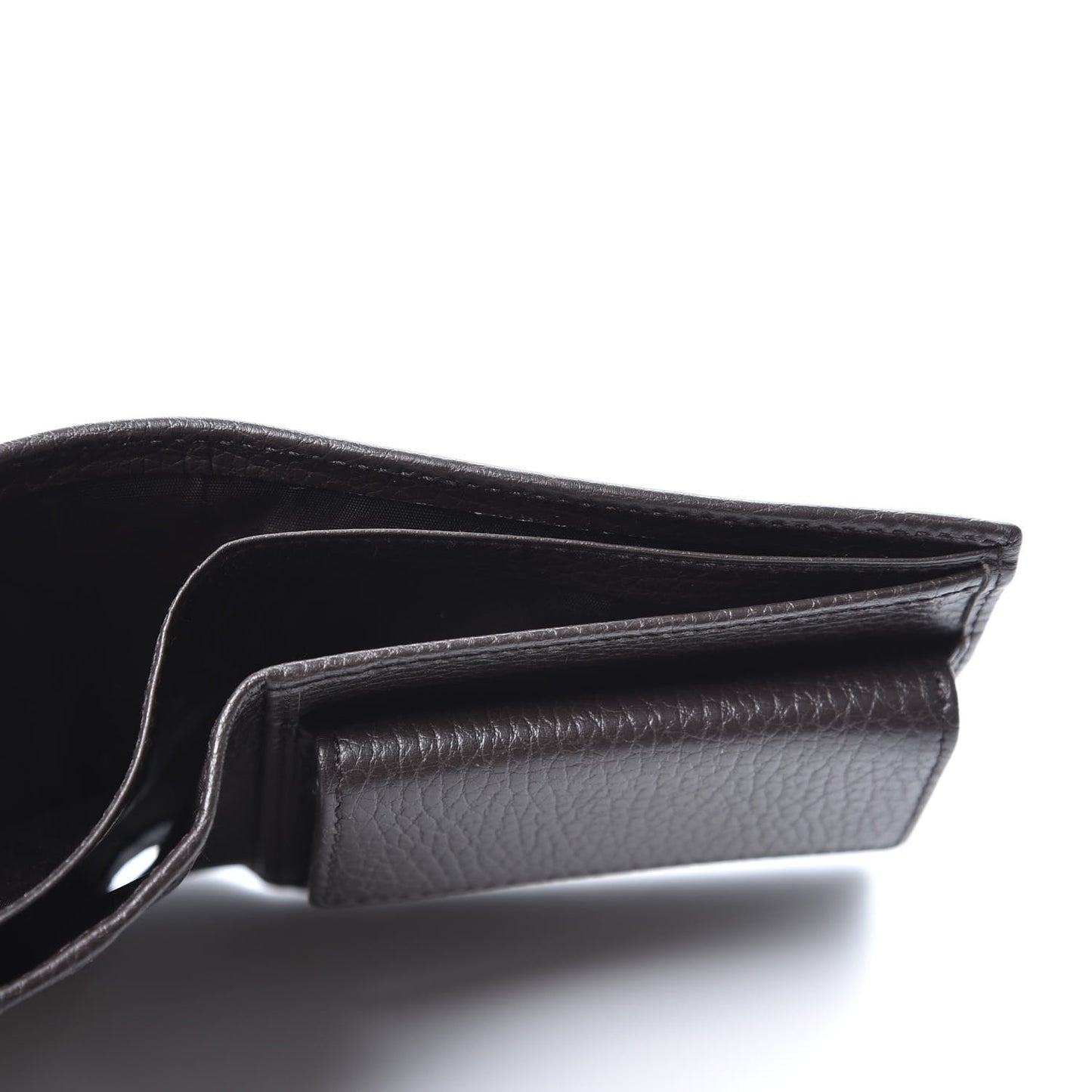 Monogram Bi-Fold Wallet Dark Brown