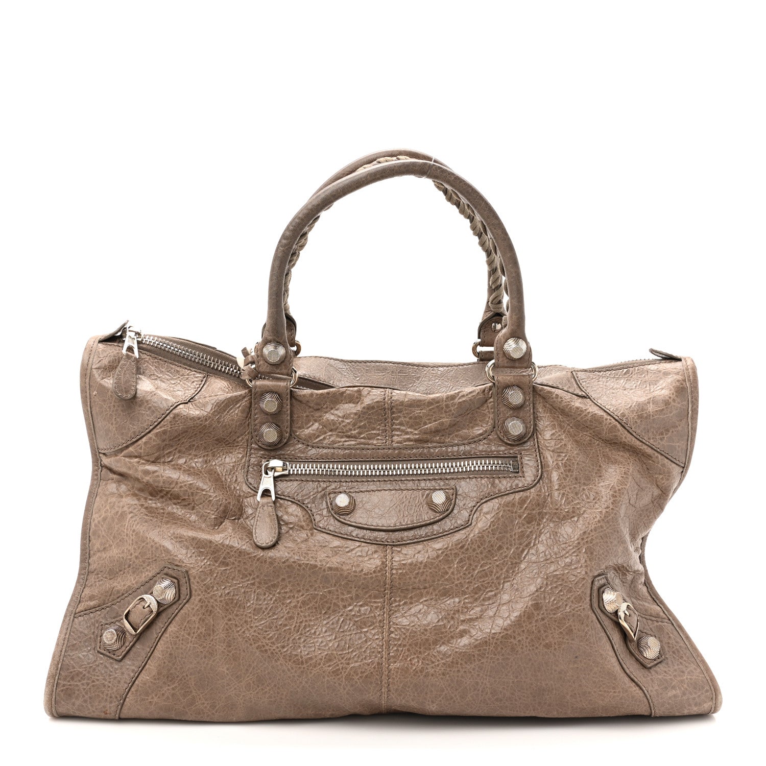 Balenciaga Agneau Giant 12 Silver Hardware Work Gris Poivre 1 of 15