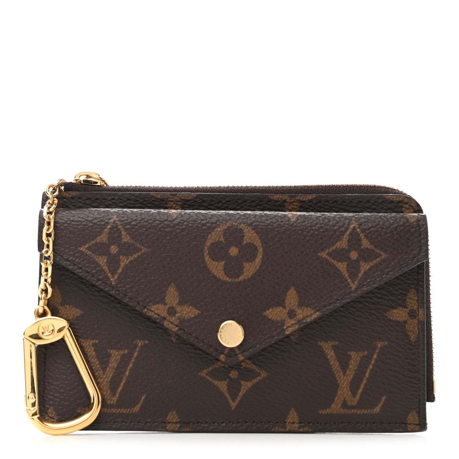 Louis Vuitton Monogram Recto Verso Card Holder Black 1 of 7