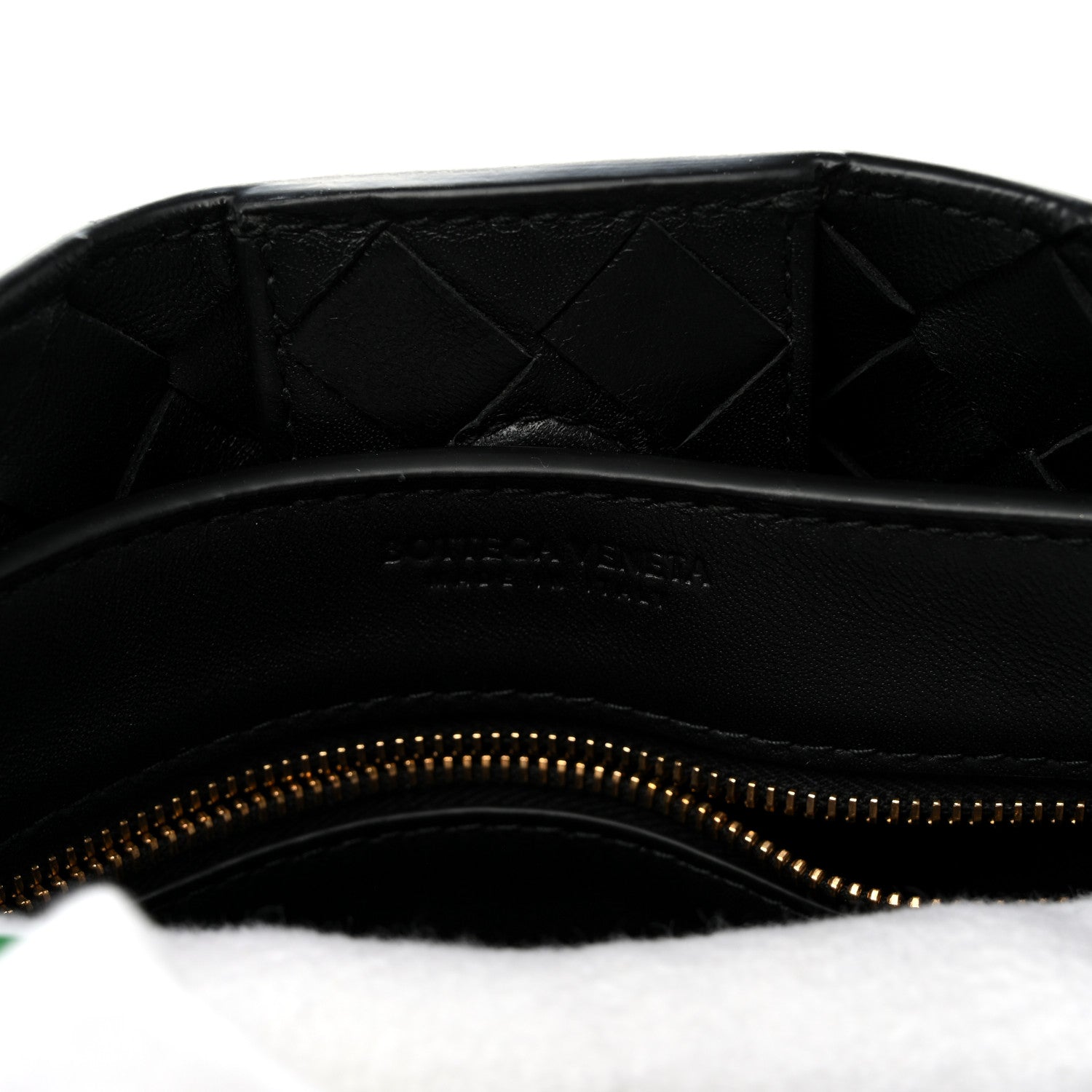 Bottega Veneta Nappa Intrecciato Small Andiamo Shoulder Bag Black 6 of 9