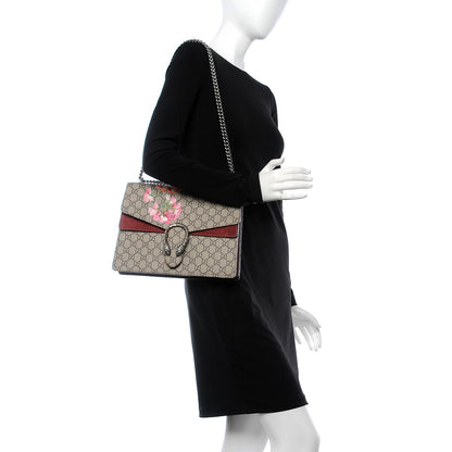 Gucci GG Supreme Monogram Blooms Medium Dionysus Shoulder Bag Beige Multicolor Dry Rose 3 of 11