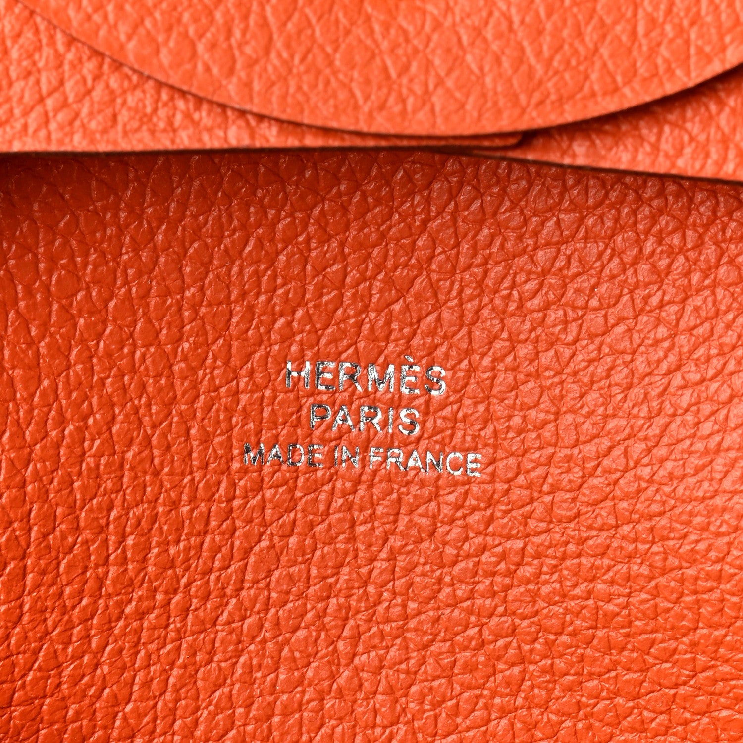 Hermes Evercolor Bastia Coin Purse Orange 5 of 6