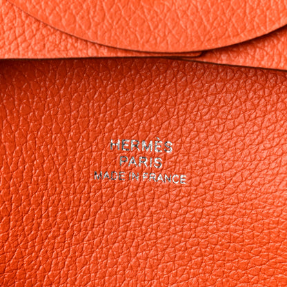 Hermes Evercolor Bastia Coin Purse Orange 5 of 6
