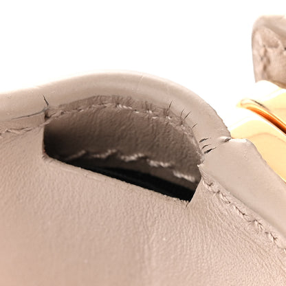 Saint Laurent Smooth Calfskin Monogram Rider Belt Bag Taupe 12 of 13