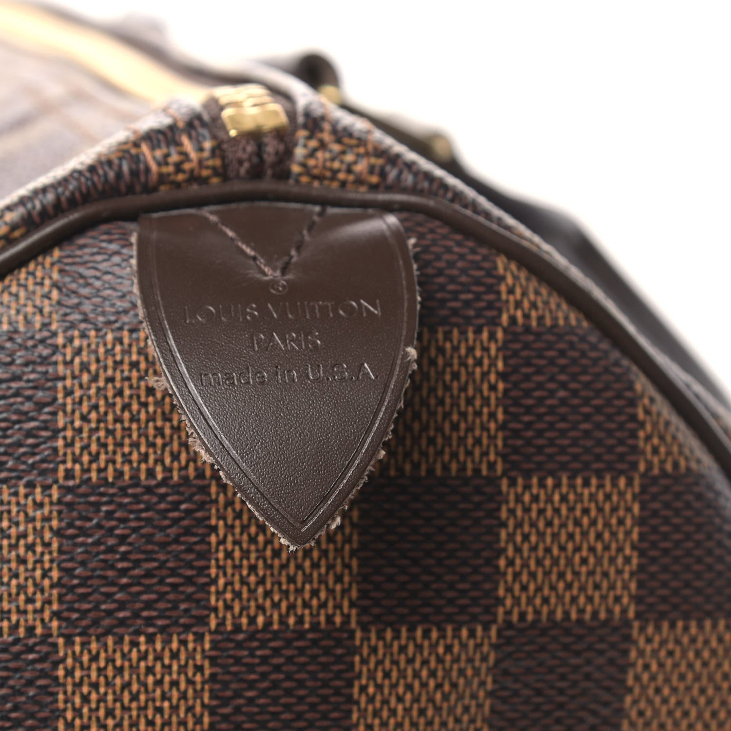 Louis Vuitton Damier Ebene Speedy 35 10 of 10