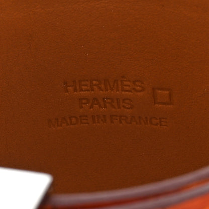 Hermes Shiny Alligator Collier De Chien CDC Bracelet S Orange 4 of 5