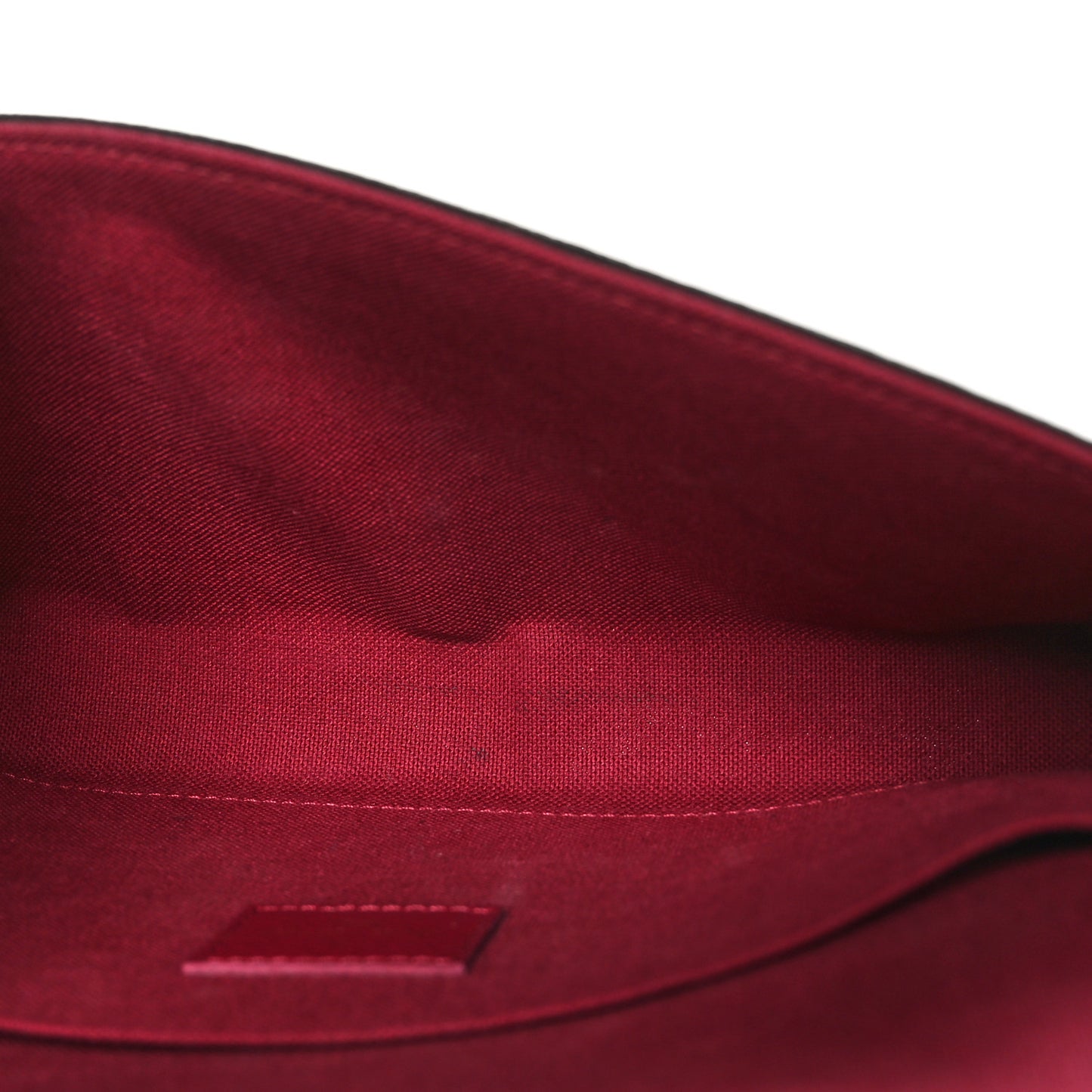 Monogram Pochette Felicie Chain Wallet Fuchsia