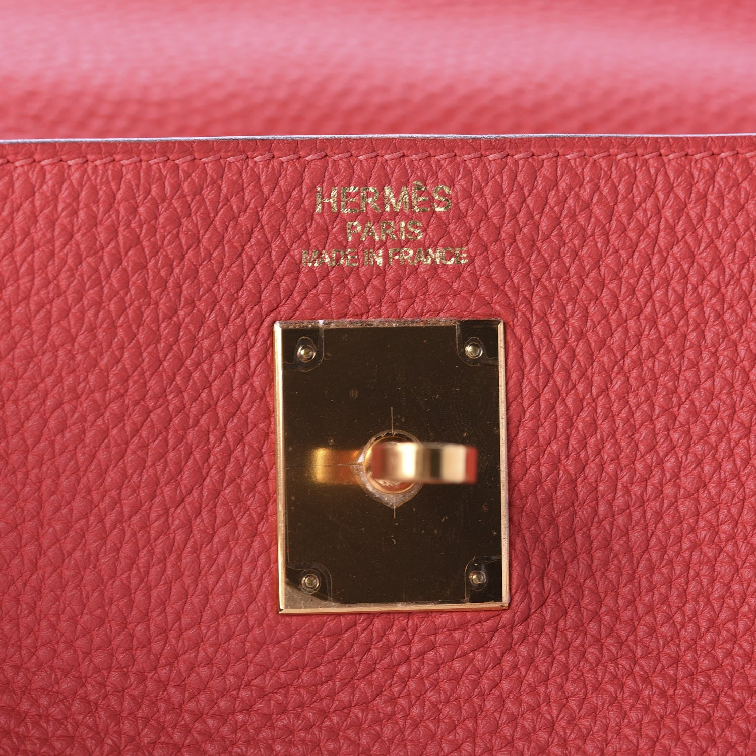 Hermes Togo Kelly Retourne 35 Rose Jaipur 15 of 35