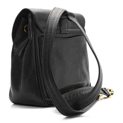 Chanel Caviar CC Backpack Black 2 of 10