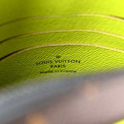 Louis Vuitton Monogram Macassar Christopher Wearable Wallet Fluorescent  Yellow 6 of 9