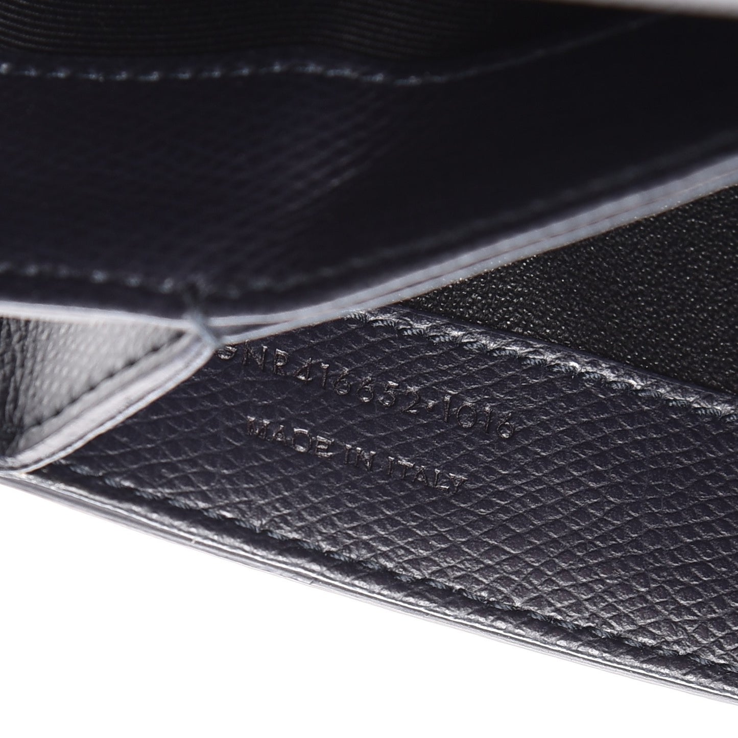 Textured Calfskin Medium Classic Monogram Universite Bag Navy