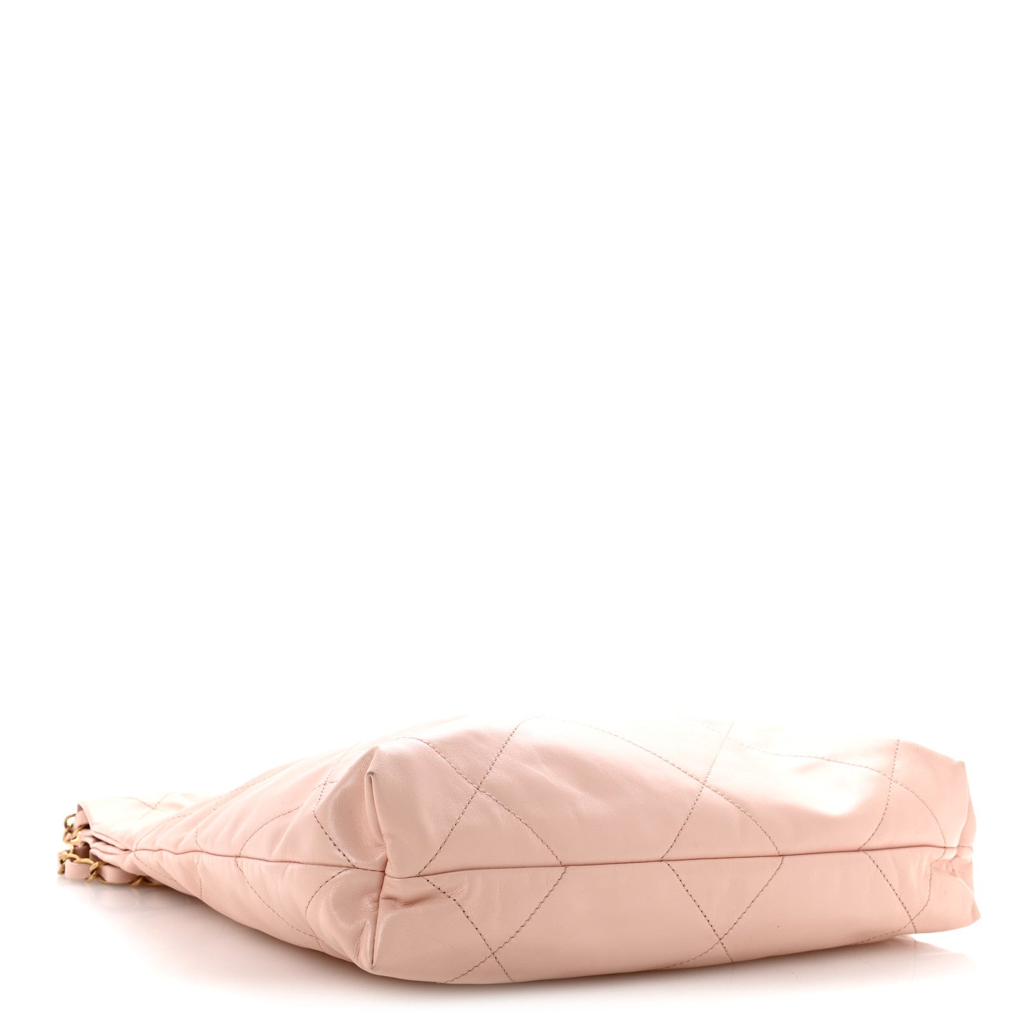 Chanel Shiny Calfskin Quilted Small Chanel 22 Light Pink 5 of 17