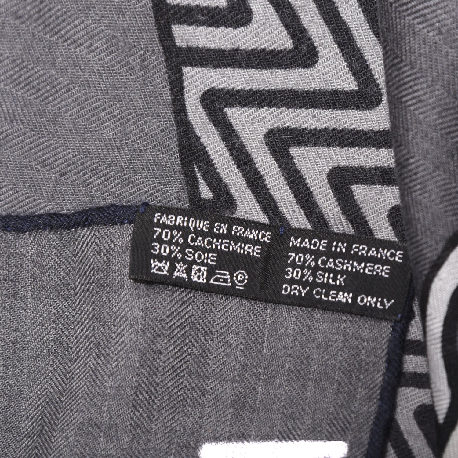 Hermes Cashmere Silk Shawl 100 3 of 4