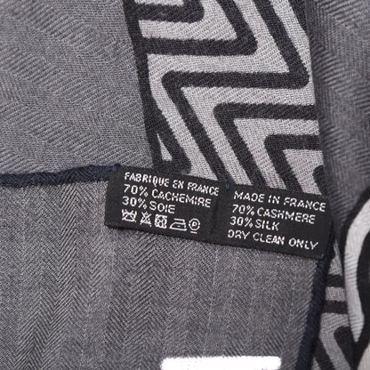 Hermes Cashmere Silk Shawl 100 3 of 4