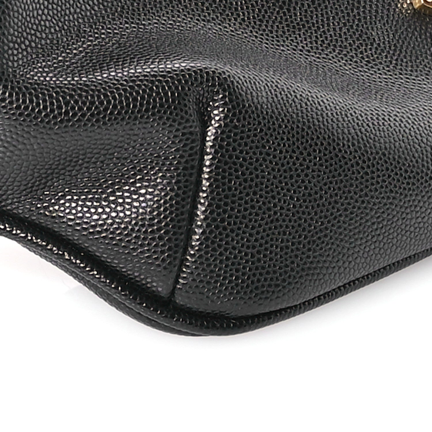 Saint Laurent Grain De Poudre Monogram Belt Bag Black 9 of 10