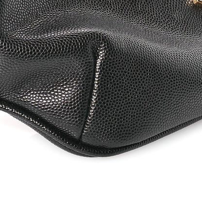 Saint Laurent Grain De Poudre Monogram Belt Bag Black 9 of 10