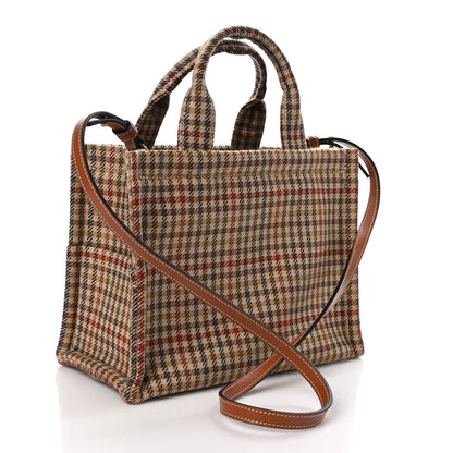 Celine Tweed Calfskin Triomphe Small Cabas Thais Multicolor 3 of 10