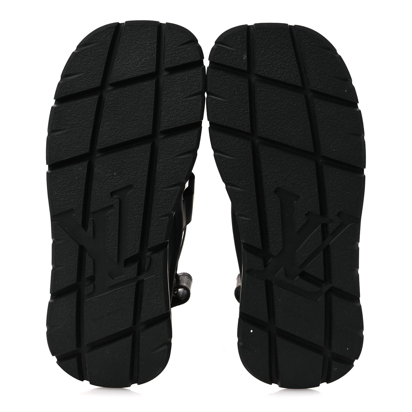 Lambskin Sunset Comfort Platform Sandals 38 Black