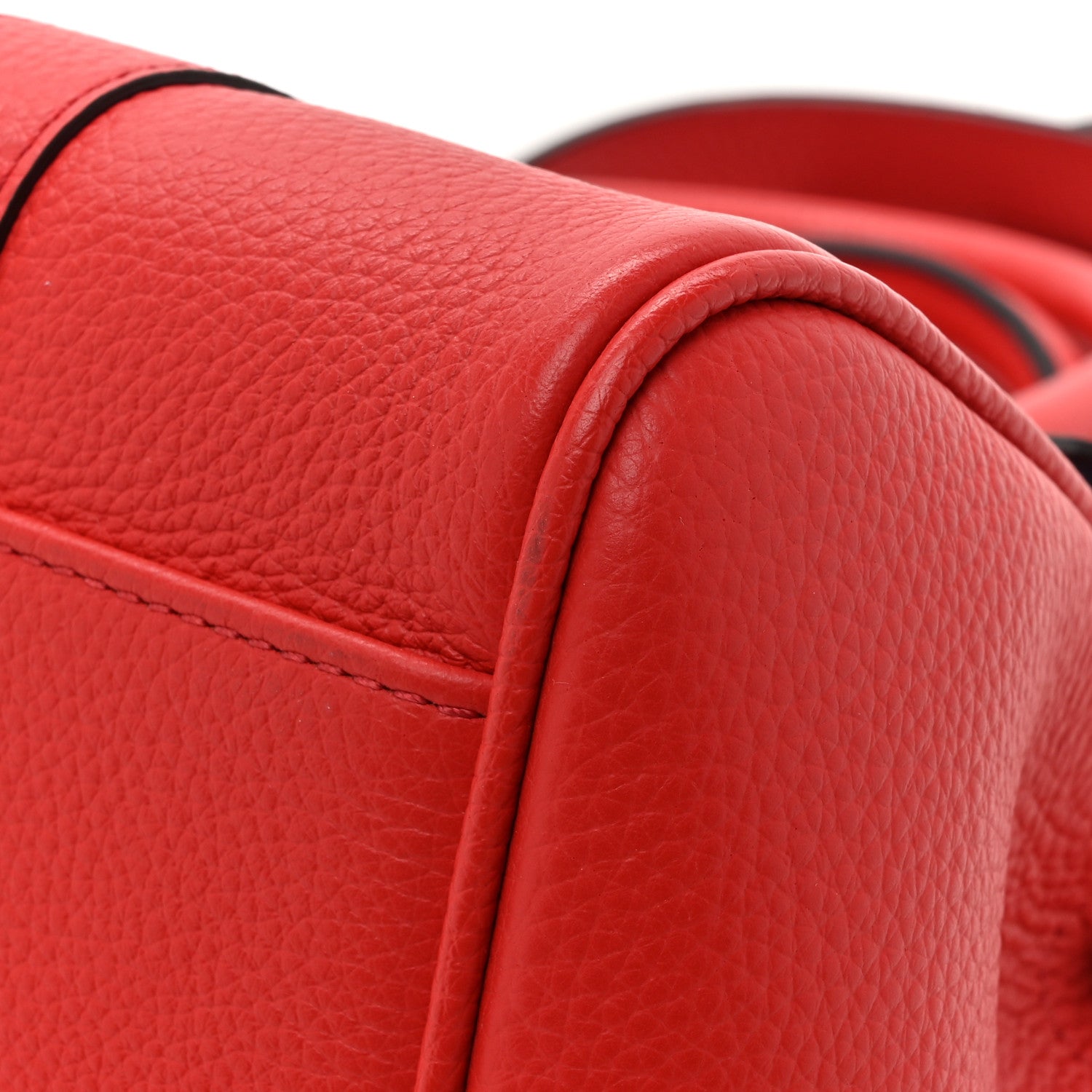 Mulberry Classic Grain Small Bayswater Satchel Scarlet Red 11 of 14