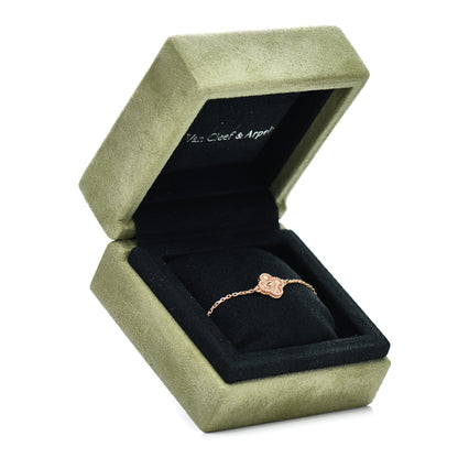 Van Cleef & Arpels 18K Rose Gold Sweet Alhambra Bracelet 4 of 4